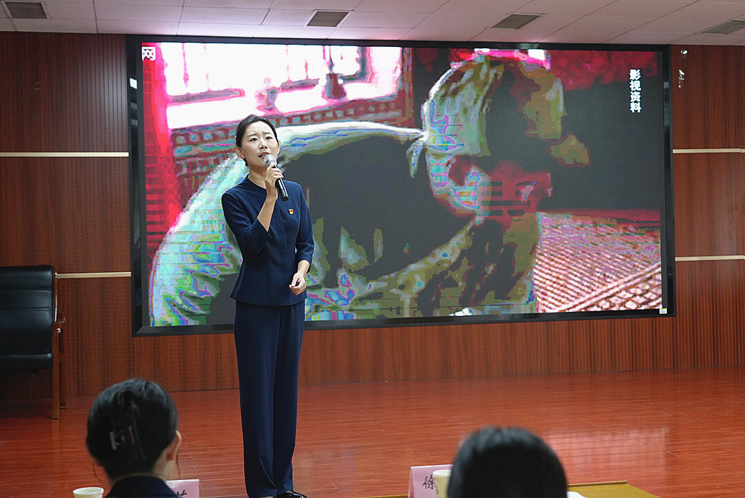 蒙阴县蒙阴街道组织开展“沂蒙精神代代传”讲好蒙阴故事主题宣讲活动